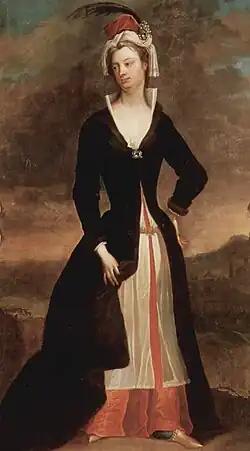 Mary Wortley Montagu, Porträt von Charles Jervas