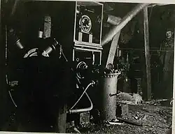 Maschinenhalle im Dom der österreichischen Platte