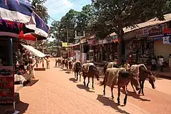 Hauptstraße in Matheran