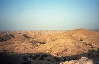 Bergland bei Matmata