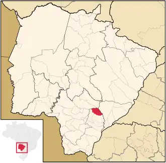 Lage von Angélica in Mato Grosso do Sul