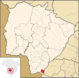 Lage von Eldorado in Mato Grosso do Sul