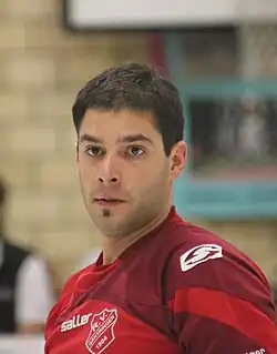 Matthias König beim Weltcup 2011 in St. Gallen