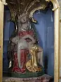 Pietà von 1490/1500 im rechten Seitenaltar