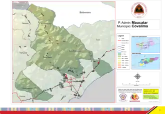 Verwaltungsgliederung von Maucatar