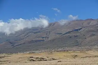 Mauna Kea von Puʻu Huluhulu aus gesehen