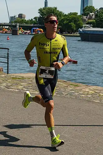 Maurice Clavel bei den Ironman European Championships in Frankfurt am Main (2021)