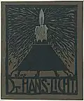 Max Frey, Ex Libris Dr. Hans Licht