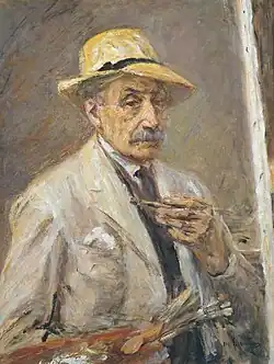 Selbstporträt, Max Liebermann, 1934