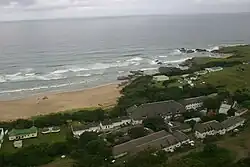 Ortsansicht aus der Luft