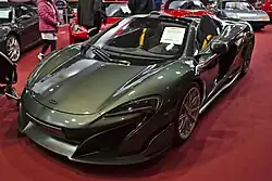 McLaren 675LT Spider auf den Retro Classics 2018