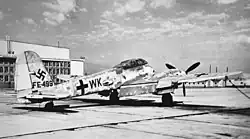 Die Häftlinge mussten in der Produktion von Flugzeugen des Typs Messerschmitt Me 410 arbeiten.