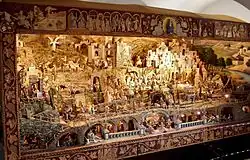 Mechanische Krippe (1899–1939) mit fast 300 beweglichen Figuren (Karl Klauda), Christkindl