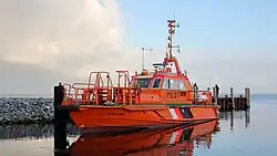 Versetzboot Meckelborg der Lotsbetrieb GmbH MV in Barhöft