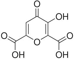Strukturformel der Mekonsäure