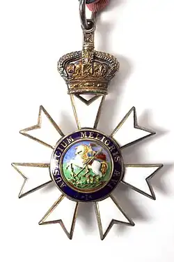 Ordenszeichen (Rückseite)