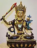 Buddha Manjushri, nepalesische Statue