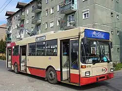Ehemaliger Salzburger OE&nbsp;112 M&nbsp;11 in&nbsp;Mediaș