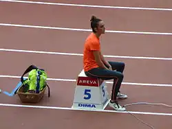 Georganne Moline Rang sieben in 59,05&nbsp;s