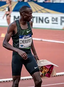 Als viertbester Kenianer kam Timothy Cheruiyot auf den siebten&nbsp;Platz