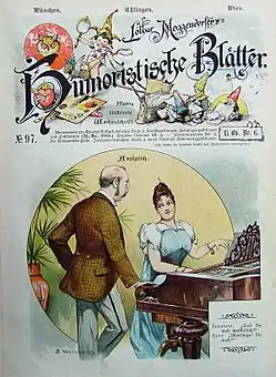 Meggendorfer Blätter, Titelbild Humoristische Blätter Nr. 97