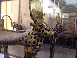 Ritualbett der Isis-Mehtet, Ägyptisches Museum Kairo (JE 62013)