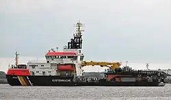 Mehrzweckschiff Arkona bei der Hanse Sail 2005