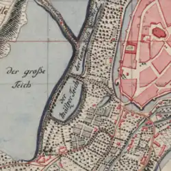 Historischer Kartenausschnitt