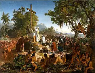 Meirelles "Die erste Messe in Brasilien", 1861