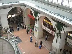 Meiselmarkt, Pfeiler des ehemaligen Wasserbehälters