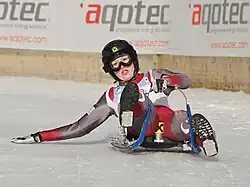 Melanie Batkowski bei der EM 2010