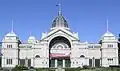 Frontansicht des Royal exhibition buildings