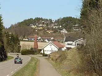 Blick auf Melsomvik
