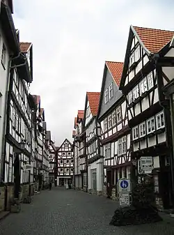 Typisches Fachwerk in Melsungen