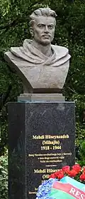 Mehdi Huseynzades Denkmal in Nova Gorica
