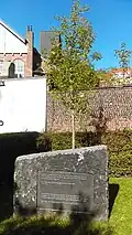 Gedenkstätte im Park Jean-Félix Hap in Etterbeek