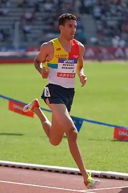 Bronze gewann der amtierende Europameister und Olympiazweite von 2008 Mahiedine&nbsp;Mekhissi