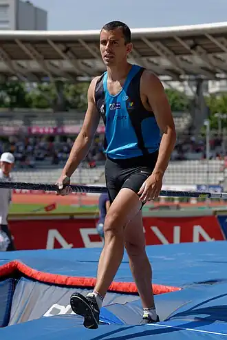 Jérôme Clavier bei den Französischen Leichtathletik-Meisterschaften 2013