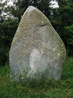 Menhir von Lanvar in Guilvinec