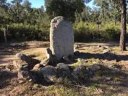 Menhir in La Jonquera