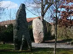 Menhire Les Pierres Jumelles von Olonne-sur-Mer