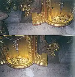 Mensa des Hochaltares 1790