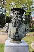 Porträtbüste Mercators in Sint-Niklaas, Belgien