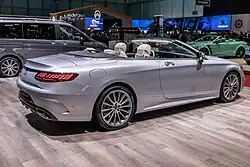 Mercedes-Benz S 560 4MATIC Cabriolet (2017–2020)