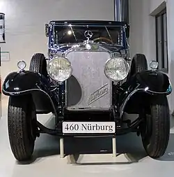 Mercedes-Benz, Typ Nürburg 460, Baujahr 1929, Front