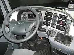Interieur eines Actros 1860 LS MP 3