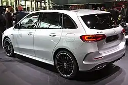 Mercedes-Benz B 250 e (Hybrid), Heckansicht (IAA 2019)
