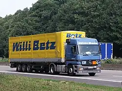 Actros als Sattelzug