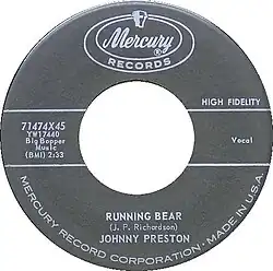 Johnny Preston – Running Bear