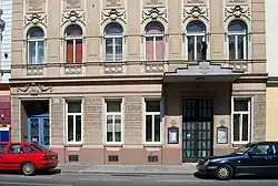 Eingang zur Methodistenkirche